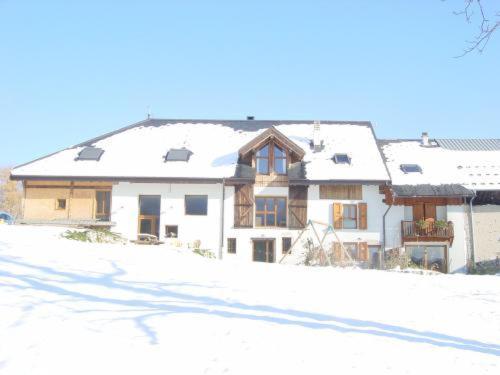 Chalet La Ferme de Noemie Mercury-Gémilly Buitenkant foto